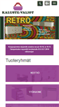 Mobile Screenshot of kalustevaliot.fi